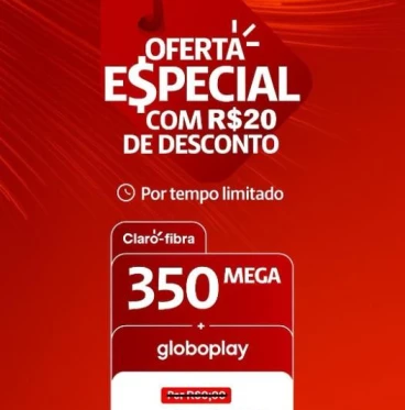 Imagem INTERNET CLARO FIBRA